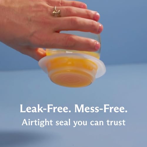 Premium Reusable Silicone Stretch Lids (3-Pack of 2.5" Lids)