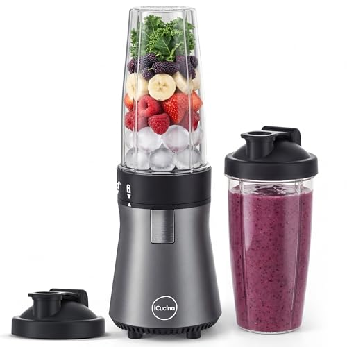 Smoothie Blender (Personal Blender with 2 Cups)