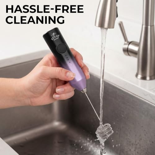 Rechargeable Milk Frother Handheld (ZK Dynamic Tornado Galaxy / Rechargeable Z1 Motor Max)
