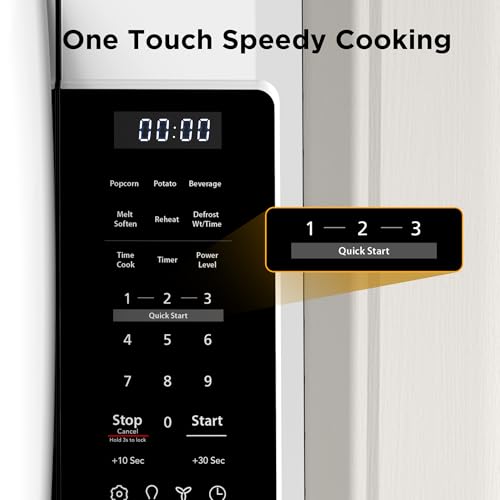 Over-the-Range Microwave Oven, 1.7 Cu.Ft, 1000W, White (1.7 Cu.Ft White)