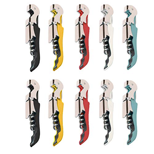 Professional Waiter Corkscrew Wine Openers Set (10 Count)