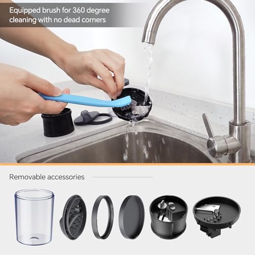 4 in 1 Vegetable Spiralizer Slicer for Veggie Noodles (Black)
