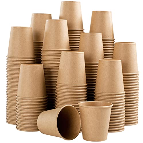 600 Pack 3 OZ Kraft Paper Cups (Kraft-3oz-600pack)