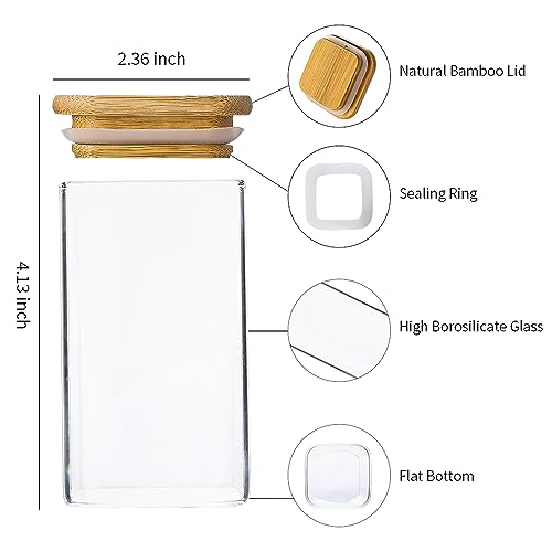 9 Oz Spice Jars with 275 Labels 16 Pack