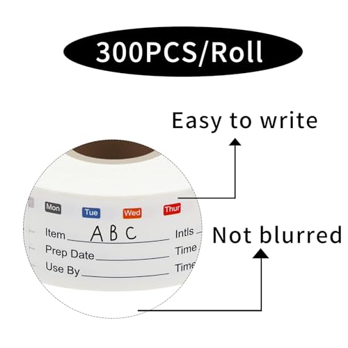 Removable Freezer Labels