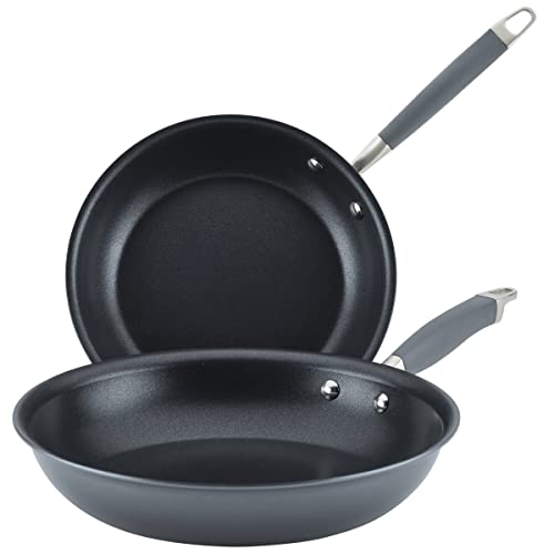 Advanced Home Frying Pan Set (Moonstone / Skillet Set (10.25-Inch & 12.75-Inch))