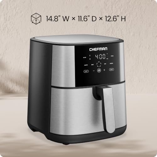Air Fryer 8 Qt (8 quarts / Stainless steel)