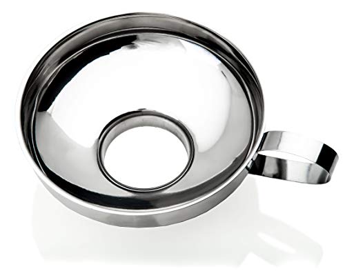 Stainless Steel Funnel for Kitchen (Mason Jar Funnel / 4")