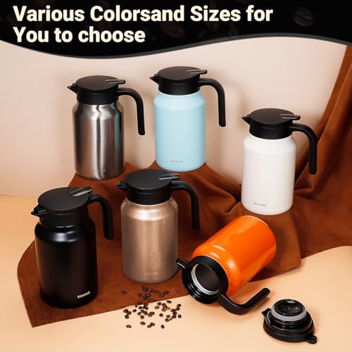 Insulated Coffee Carafe (Cream / 51 Ounces)
