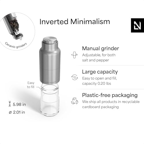 Salt and Pepper Grinder Set
