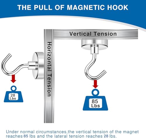 Magnetic Hooks for Cruise Essentials 2026 Cabins Door 25 Pack
