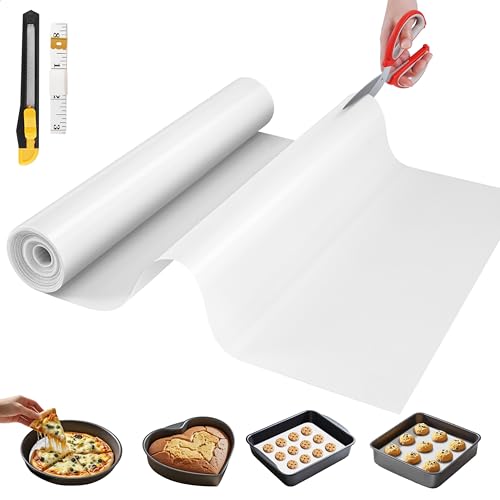 Silicone Baking Mat Roll (White / 72"L x 20"W)