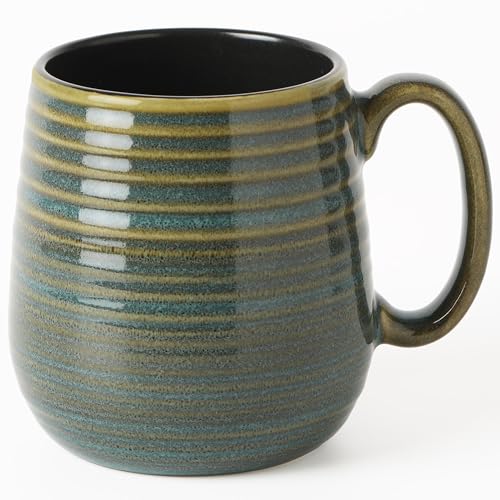 20 oz Large Coffee Mug for Women and Men (Green / 20 Ounces)
