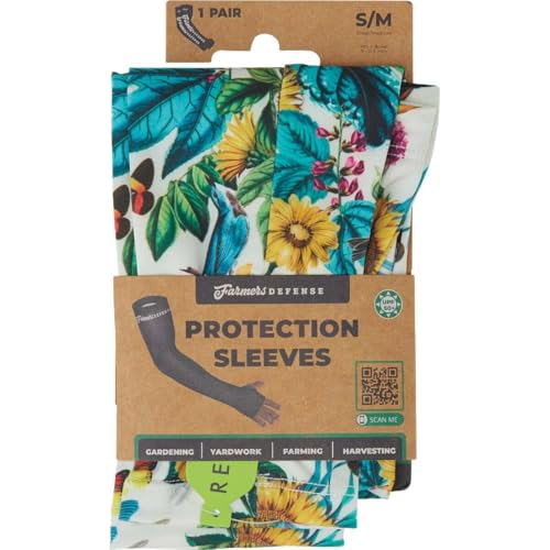 Gardening Arm Sleeves (Small-Medium / Garden Flowers)