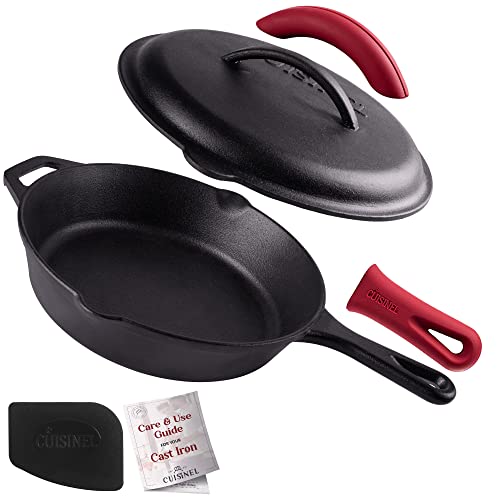 Cast Iron Skillet with Lid (10")