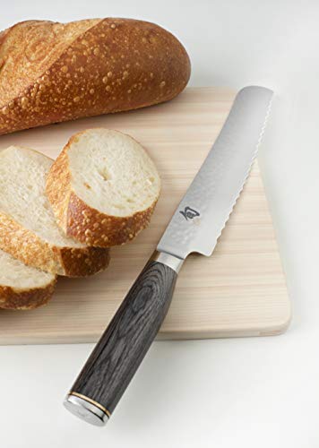 Premier Grey 9" Serrated Bread Knife (Gray / 9")