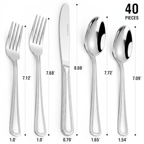 Stainless Steel Flatware (FINO flatware set - 40)