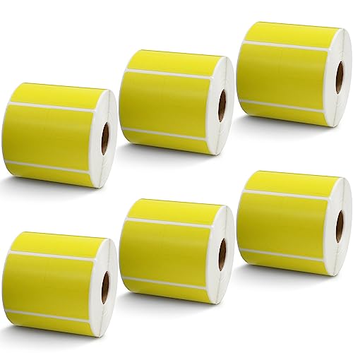 3" x 2" 76 mm x 51 mm (3 in x 2 in / Yellow)