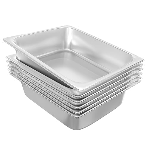 1 2 Hotel Pans Half Size 6 (6 Count)
