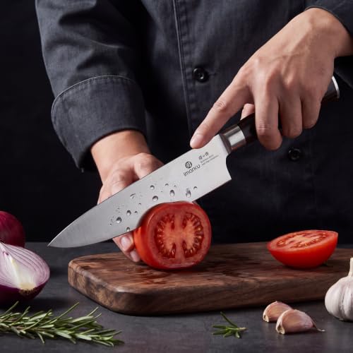 5PCS Kitchen Knife Set (Black Brown)