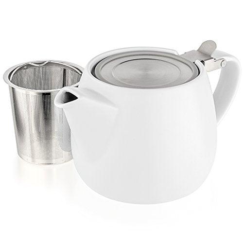 Pluto Porcelain Small Teapot White (White)