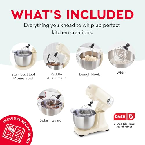 3.5QT Tilt Head Stand Mixer (3.5 Quart / Cream)