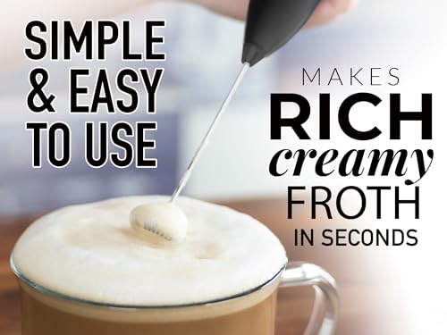 Zulay Premium Gift Milk Frother Set (Grand Executive Black / Gift Box Frother)