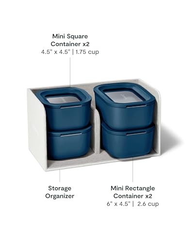 Mini Food Storage 9 (Navy / Mini Food Storage Set (9x))