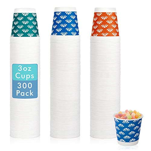 300 Pack 3 oz Disposable Bathroom Paper Cups
