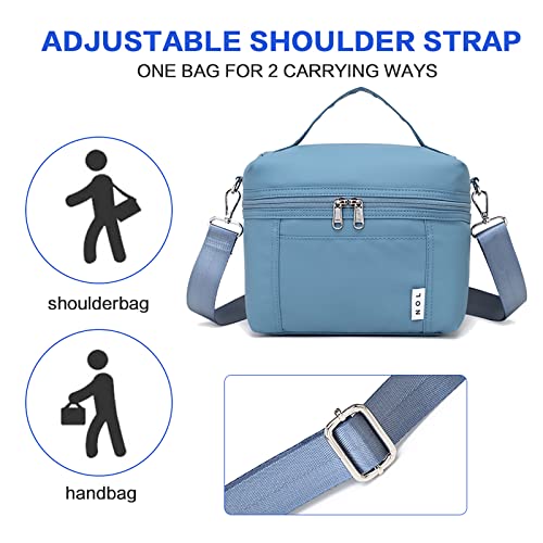 NOL 8L Insulated Lunch Bags for Women Cooler Bag Lightweight Nylon Waterproof Lunch Box For Work