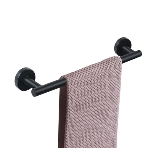 Bath Towel Bar (Matte Black / 16 Inch)