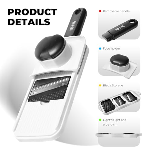 3‑In‑1 Handheld Mandoline Slicer