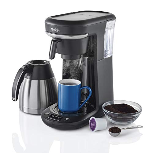 Coffee Maker Programmable Coffee Machine for Single Serve or Carafe Coffee