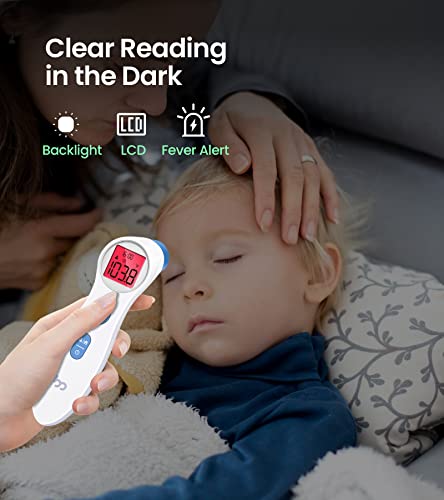 Forehead Thermometer for Adults and Kids (White)