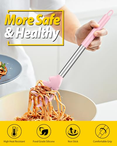 Silicone Soup Ladle and Pasta Spoon Set (2 Count)