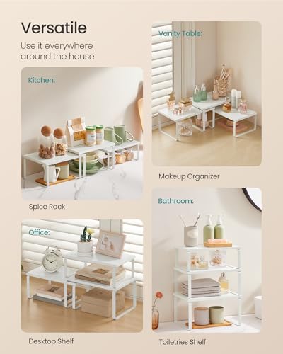 Cabinet Organizer Shelf (3 Count)