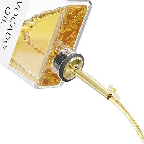 Kitchen Cooking Oil Dispenser Set (2 Pack / Gold)
