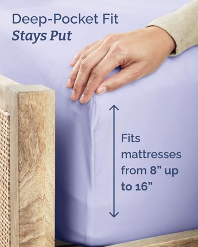 Twin Size 3 Piece Sheet Set (35 - Lavender / Twin)