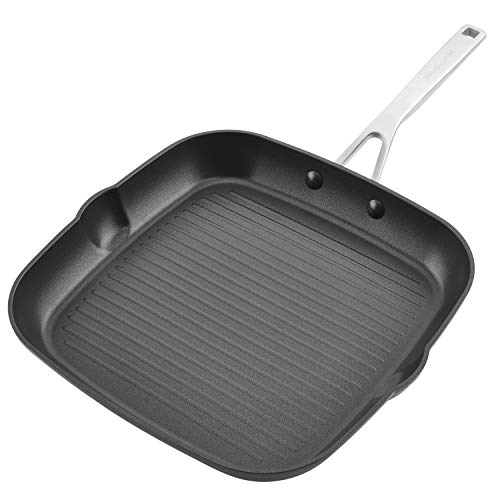 Hard Anodized Induction Nonstick Stovetop Grill Pan (Grill Pan (11.25"))