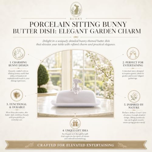Bunny Butter Dish