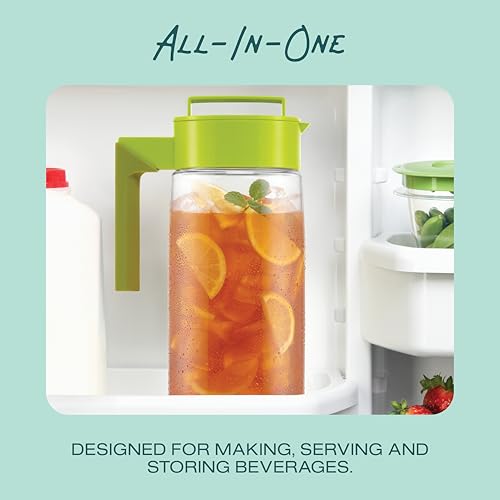 Flash Chill Iced Tea Maker (Black / 1 Quart)