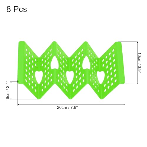 8 Pcs Taco Holder Stand (Green)