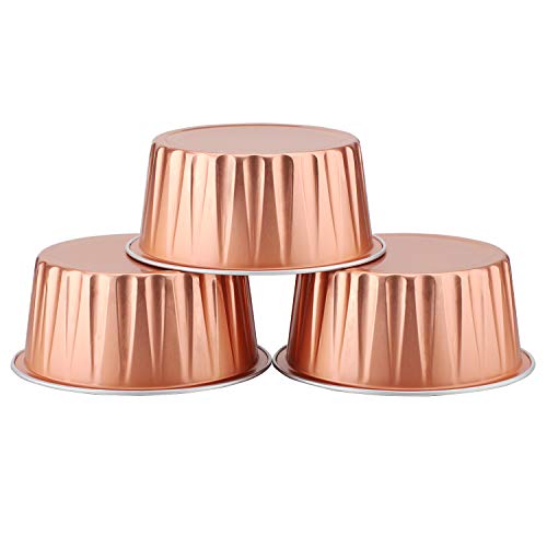 Disposable Foil Ramekins with Lids (Rose Gold / 60pcs)