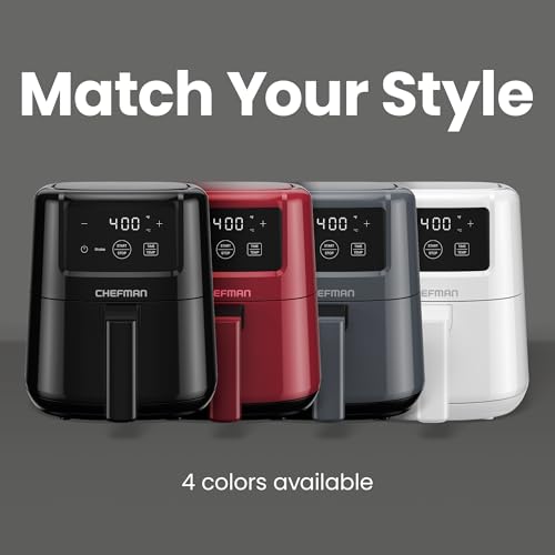 2 Qt Mini Air Fryer (2 Quart / Red)