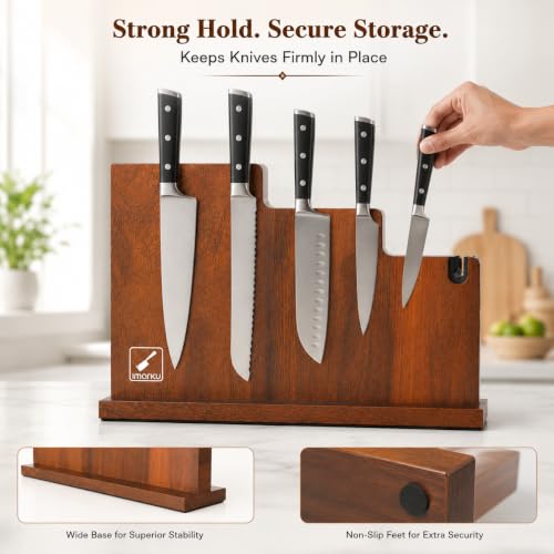 Magnetic Knife Block (Magnetic / 13.22*3.97*10.54 Inch)