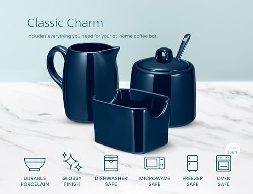 Sugar and Creamer Set (3 Count)