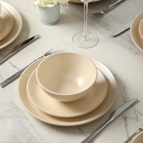 Lauren Modern Stoneware 32 (32-Piece Service for 8 / Beige)