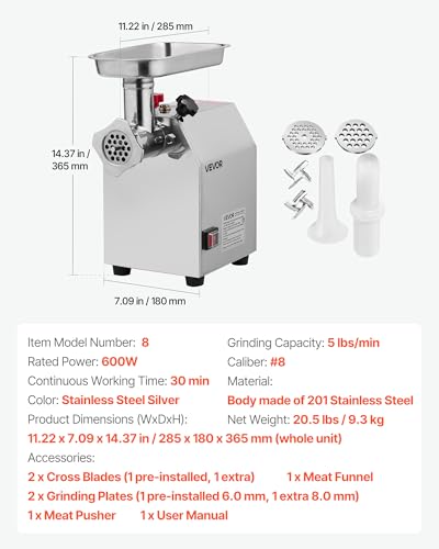Commercial Electric Meat Grinder