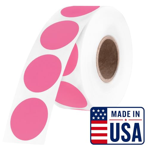 Bright Pink Thermal Labels (Bright Pink)