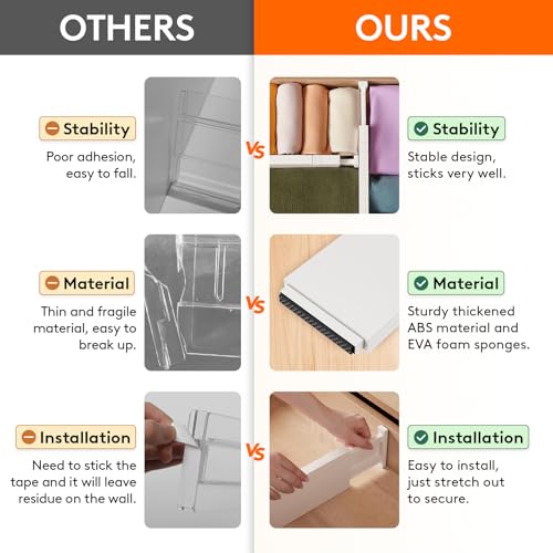 4" High Upgrade Drawer Divider (20 Count)